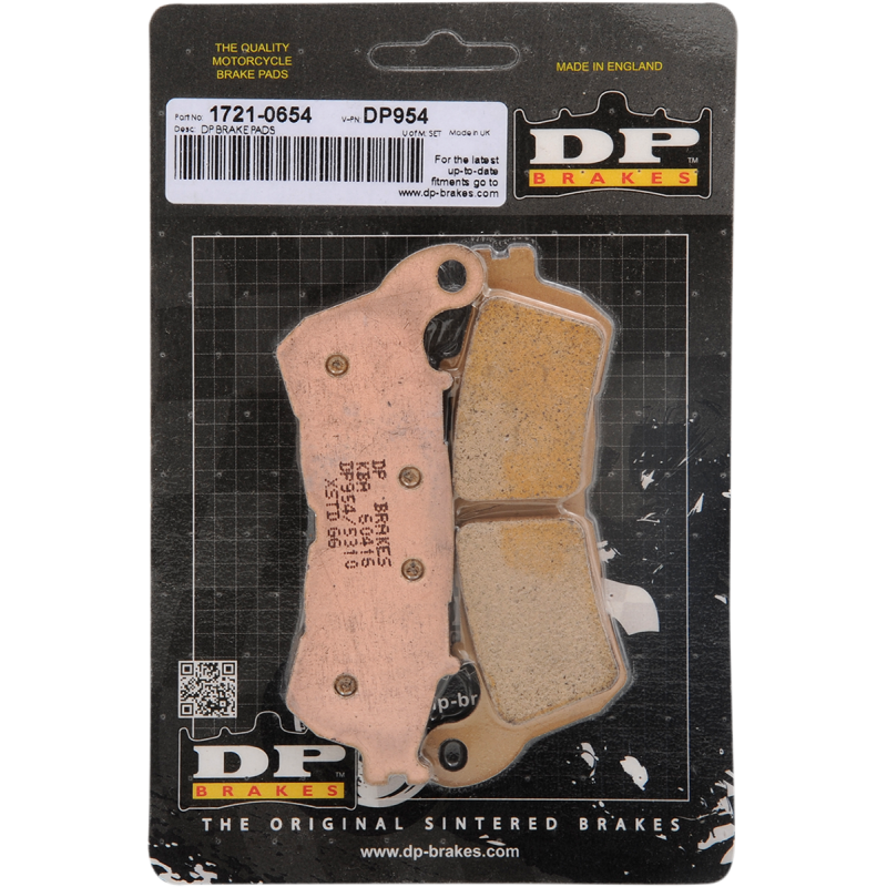 DP BRAKES DP954 STANDARD COMPOUND BRAKE PAD SET DP954