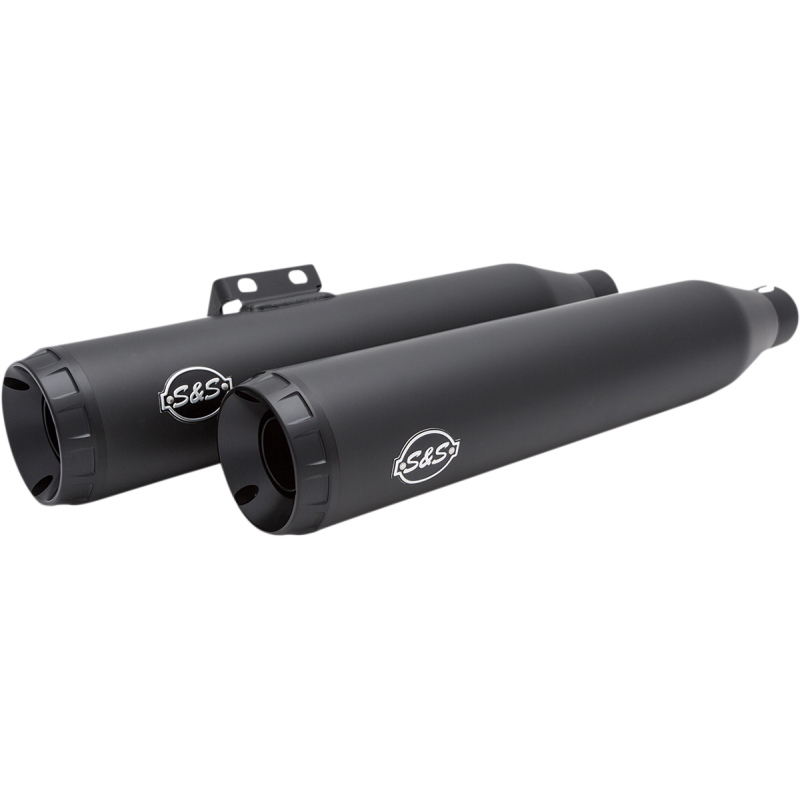 S&S CYCLE MUFFLER BLK GN 50S M8 ST 550-0754B