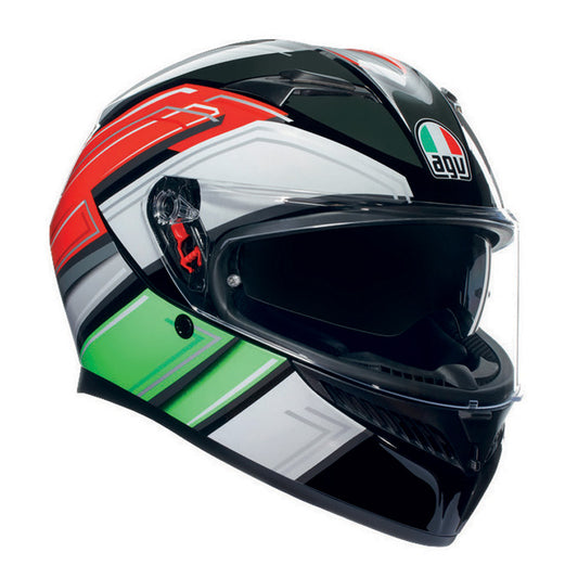 AGV K3 WING BLACK/ITALY XS 2118381001007XS