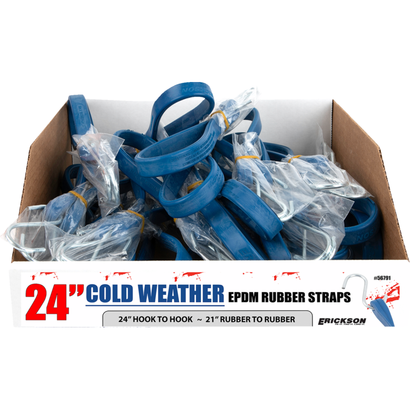 ERICKSON 24" COLD WEATHER RUBBER TARP STRAP 56791