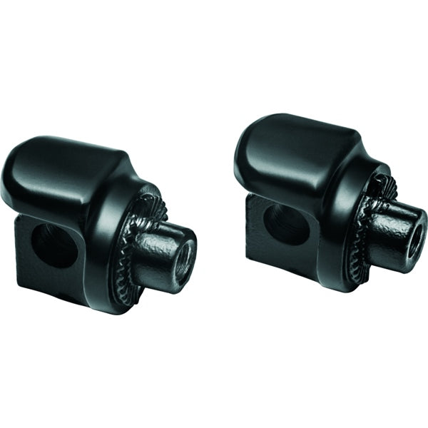 KURYAKYN ADAP FOOTPEG SPLINED NON-PIVOT BK HARLEY 8895
