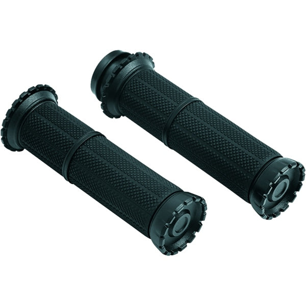 KURYAKYN GRIP THROTTLE-BY-WIRE RIOT SAT BK 3583