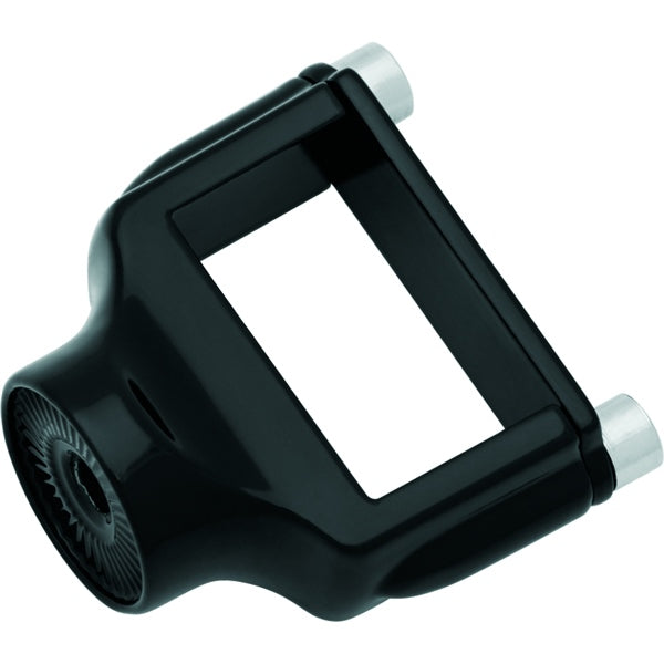 KURYAKYN MOUNT LICENCE PLATE HOLDER CLAMP SIDE BK 3119