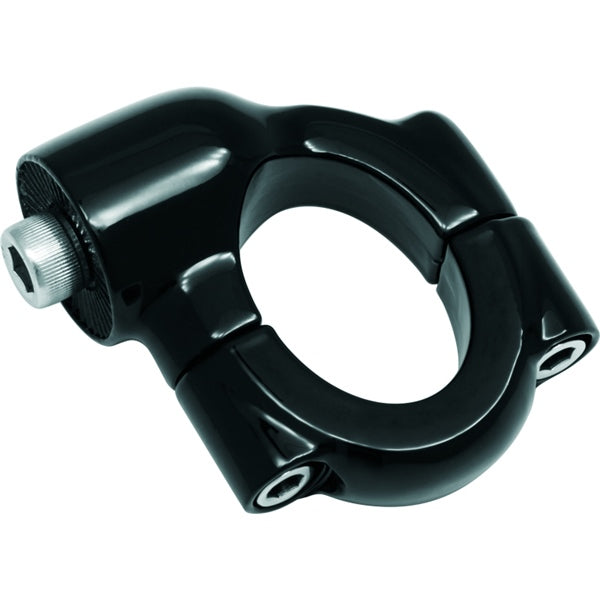 KURYAKYN MOUNT LICENCE PLATE HOLDER CLAMP SIDE BK 3117