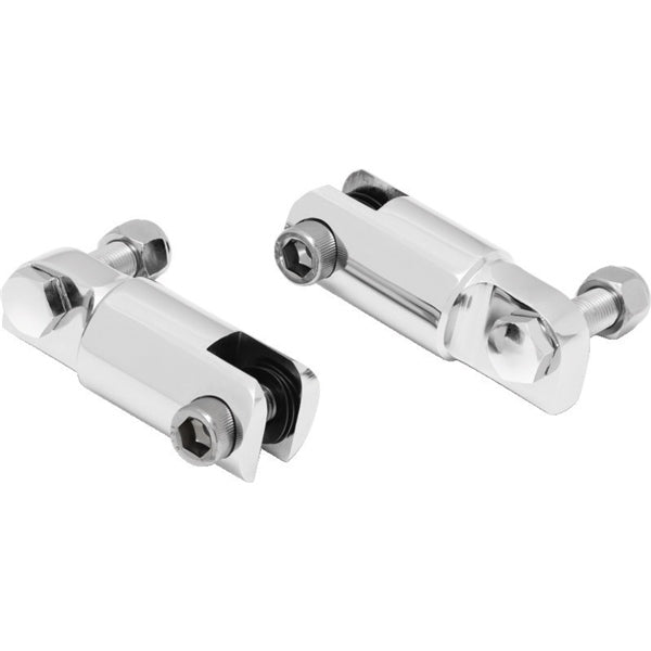 KURYAKYN EXTENDER STIRRUP HEEL REST 2-1/4" CHRM 8041