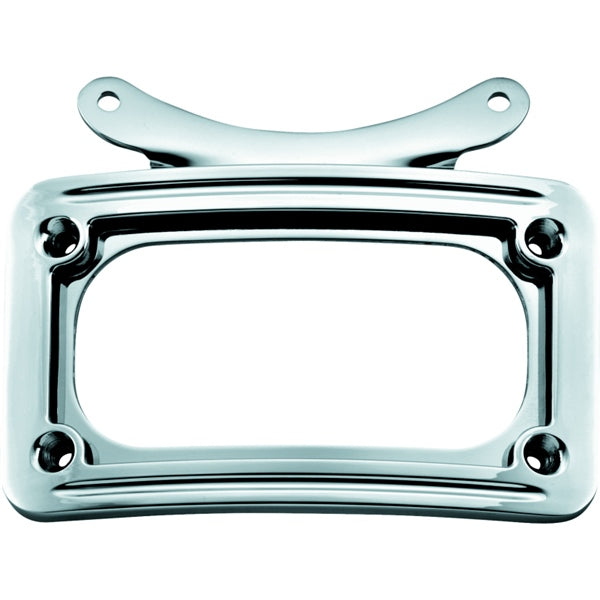 KURYAKYN LICENSE PLATE FRAME CURVED CHRM 3162