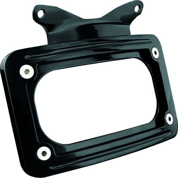 KURYAKYN LICENSE PLATE FRAME CURVED BK 3147