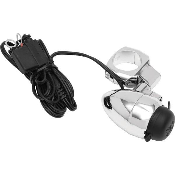 KURYAKYN POWER PLUG W/ 1-1/4" BAR MOUNT CHRM 1476