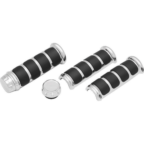 KURYAKYN COVER HEATED GRIPS CHRM KURYAKYN 6780
