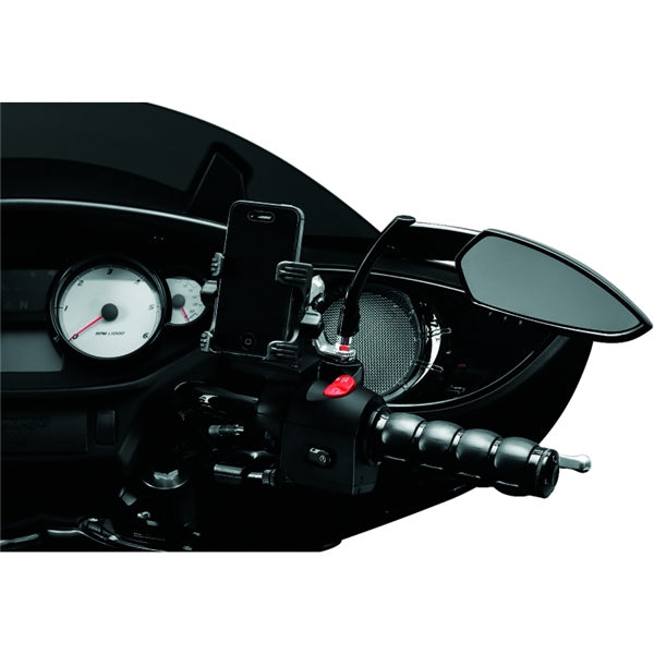 KURYAKYN GRIPS ISO UNIV 1" CHRM KURYAKYN 6340