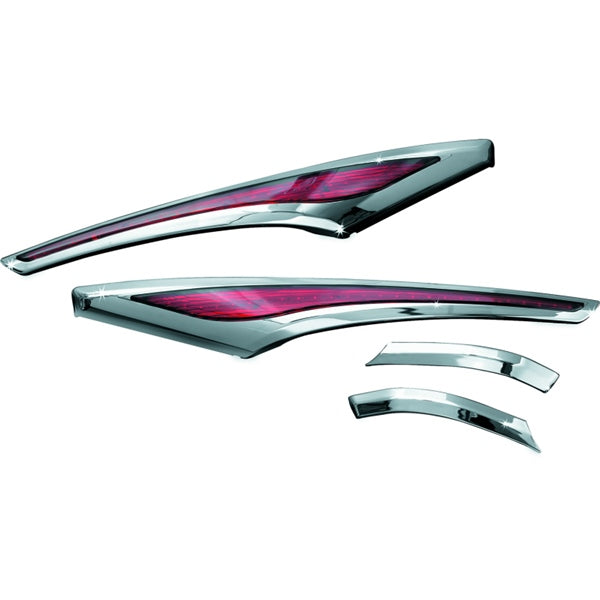 KURYAKYN SADDLEBAG ACCENT LED RD LENS CHRM 3232