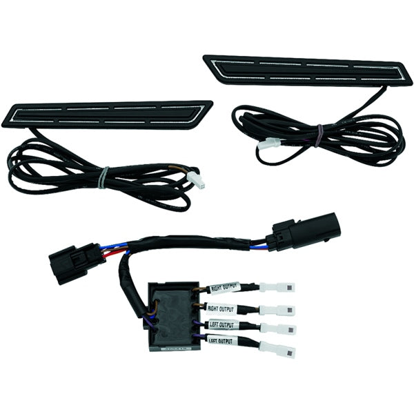 KURYAKYN SADDLEBAG HINGE ACCENT LED CHRM 5477