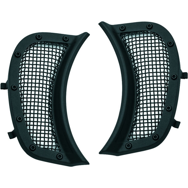 KURYAKYN HEADLIGHT VENT ACCENT MESH BK 6519
