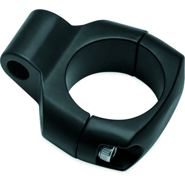 KURYAKYN MIRROR ADAPTER 1-1/4" BAR MOUNT SATIN BK 2792