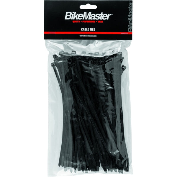 BIKEMASTER CABLE TIES 7.5" BK QTY100 BIKEMASTER 151674