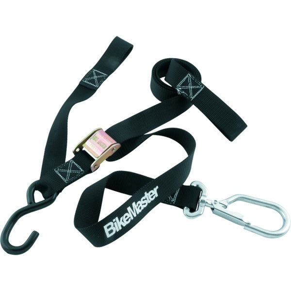 BIKEMASTER TIE DOWN W/SOFTHOOK SWIVEL 100541