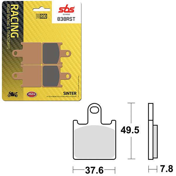 SBS ROAD RACING & TRACKDAYS SINTER BRAKE PAD  6470838100
