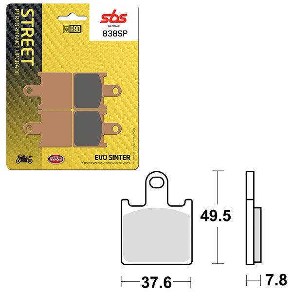 SBS SP EVO SINTER BRAKE PAD  6390838108