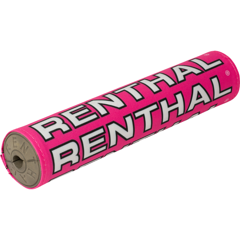 RENTHAL RENTHAL VINTAGE CLOTH SX BAR PAD PK/BK/WH GREY FOAM 10" P356 P356