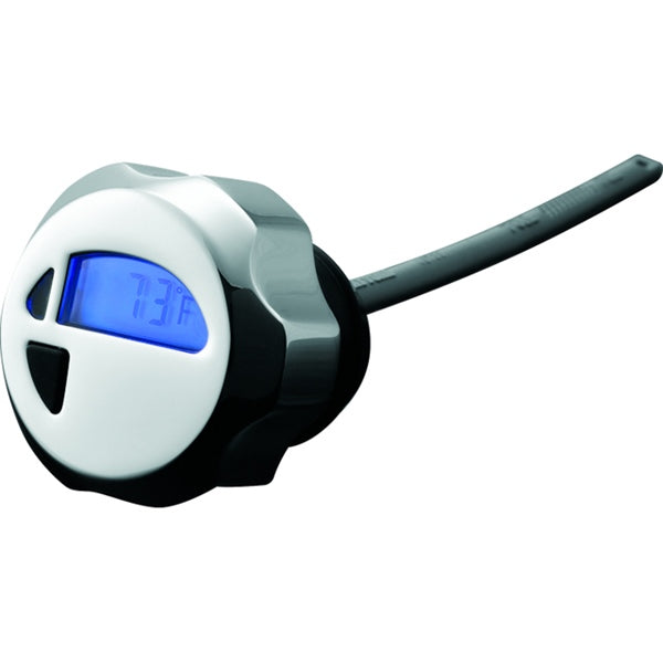 BIKER'S CHOICE OIL FILLER CAP W/LED TEMPERATURE GAUGE 601667