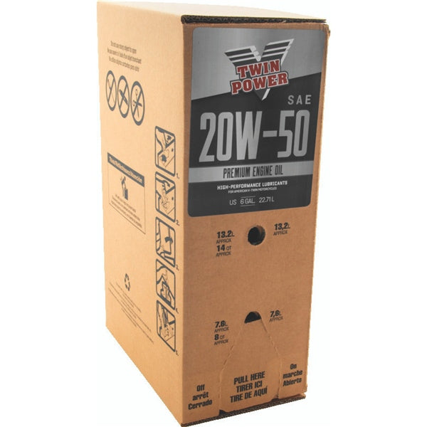 TWINPOWER ENGINE OIL 20W50 BAG-IN-BOX 6G 539026