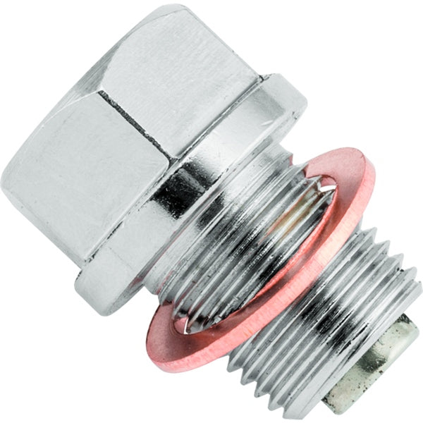 BIKEMASTER MAGNETIC OIL DRAIN PLUG 14MM SST 151682