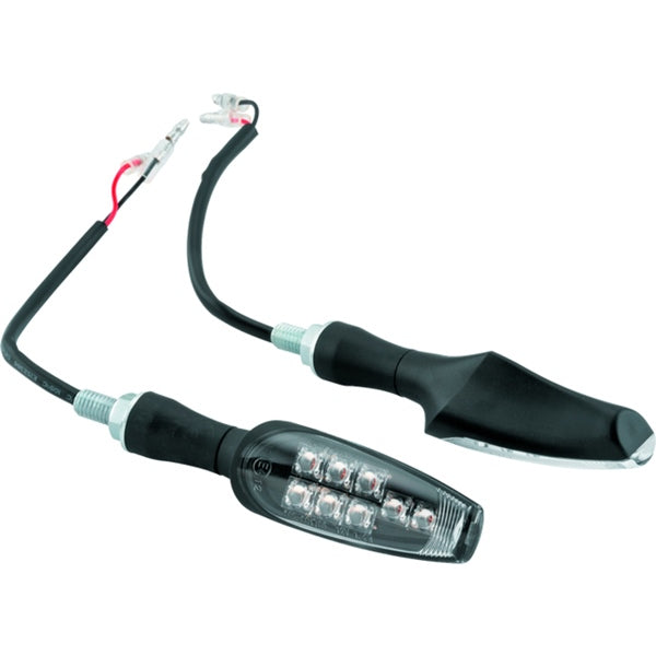 BIKEMASTER TURN SIGNALS 8LED BK QTY2 266265