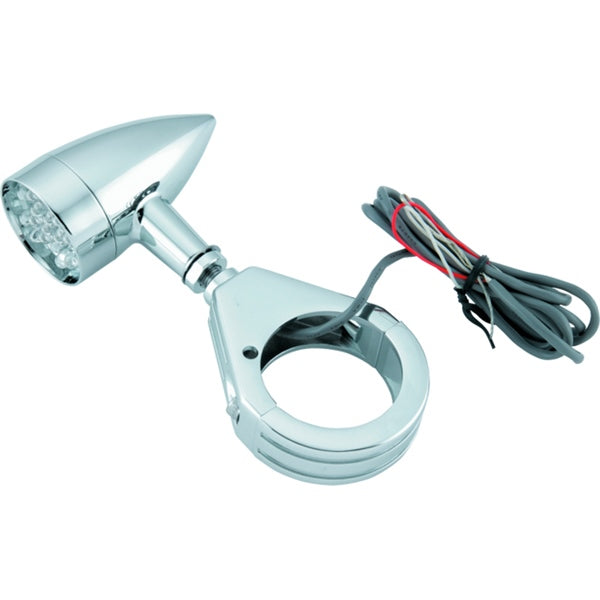 BIKER'S CHOICE TURN SIGNAL MINI CH W/CLAMP 41MM UNIV 482422