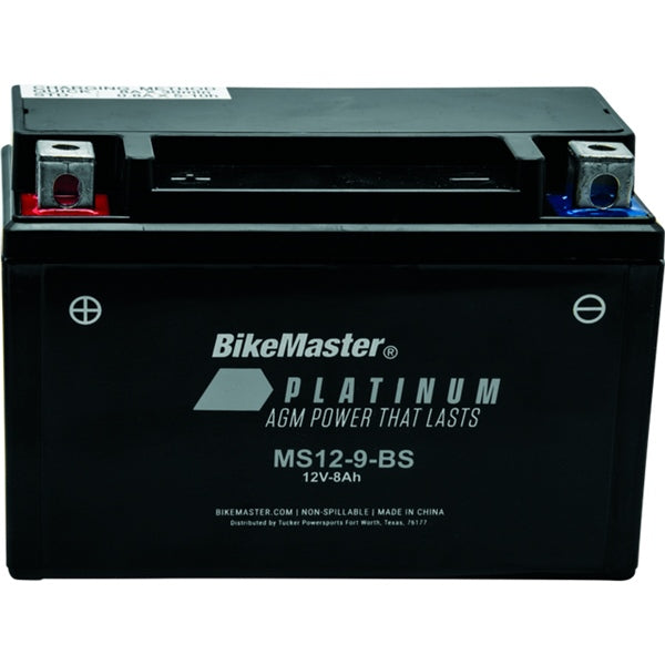 BIKEMASTER MS12-9-BS AGM BATTERY 780746