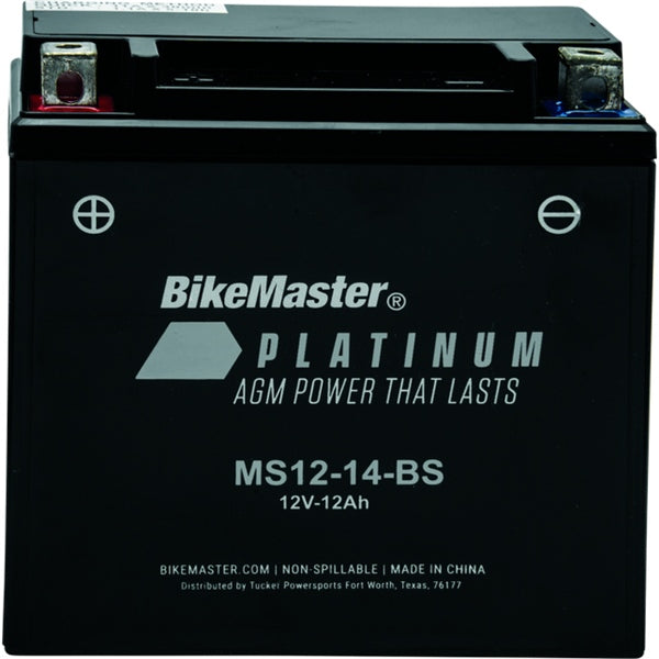 BIKEMASTER MS12-14-BS AGM BATTERY 780713