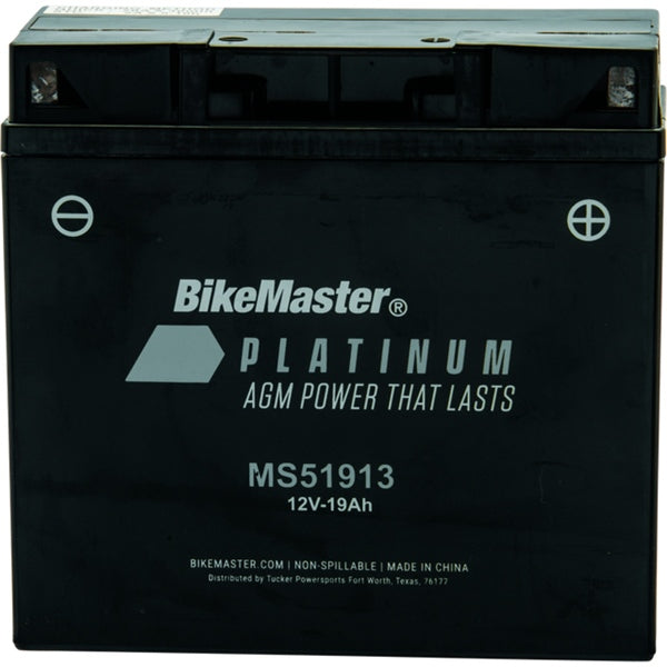 BIKEMASTER MS51913 AGM BATTERY 780754