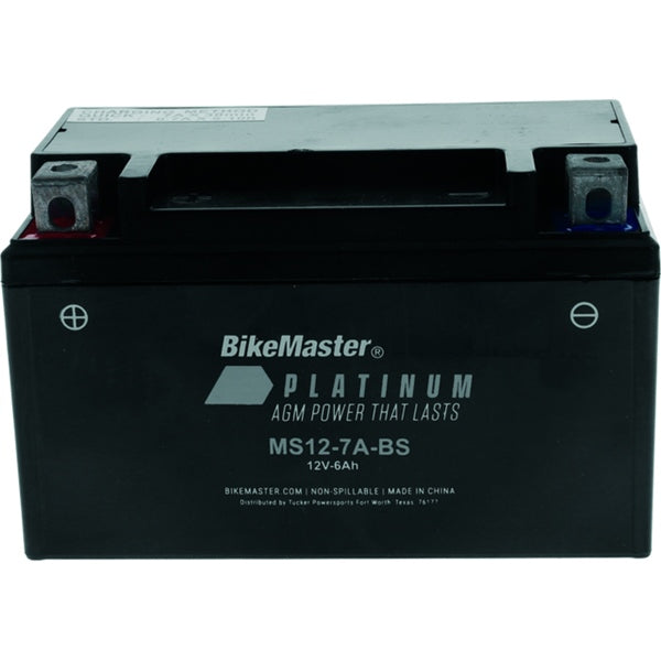 BIKEMASTER MS12-7A-BS AGM BATTERY 780738