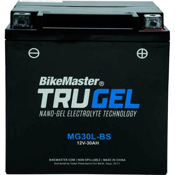 BIKEMASTER MG30L-BS TRUGEL BATTERY 780528