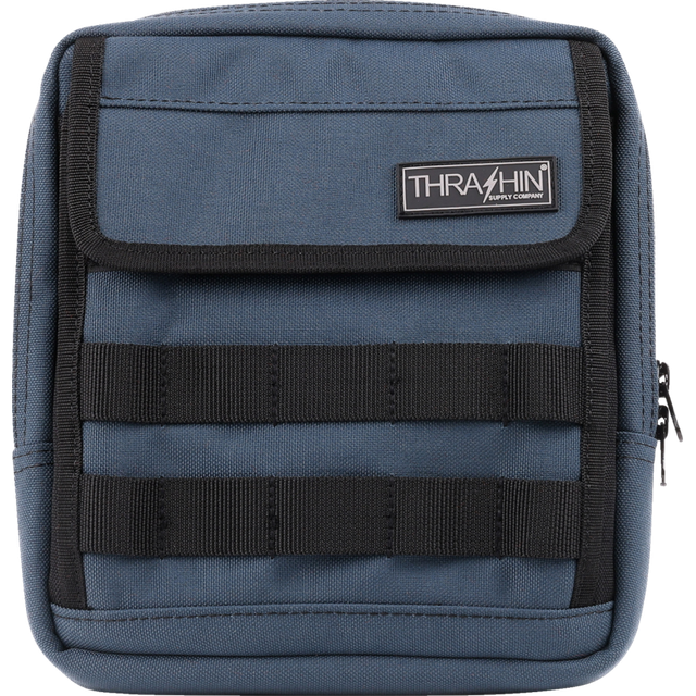 THRASHIN SUPPLY CO. BAG HANDLEBAR TSC SLIM BLUE THB-0029