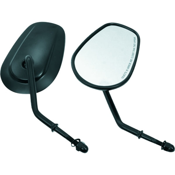 BIKER'S CHOICE MIRRORS STEM BK QTY2 482009