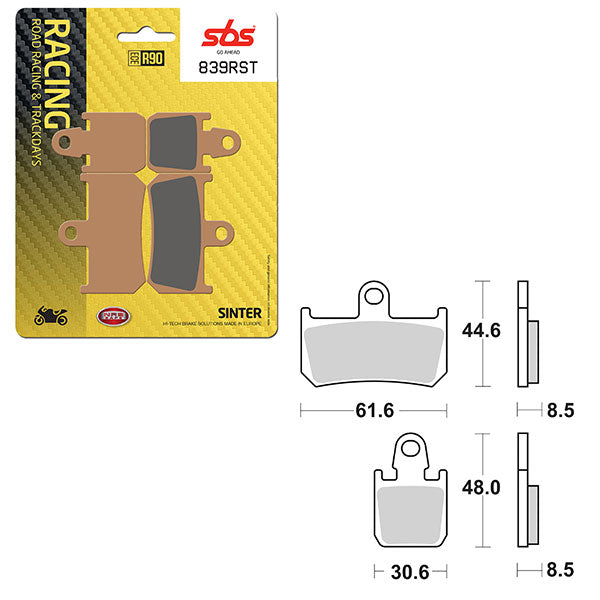 SBS ROAD RACING & TRACKDAYS SINTER BRAKE PAD  6470839100