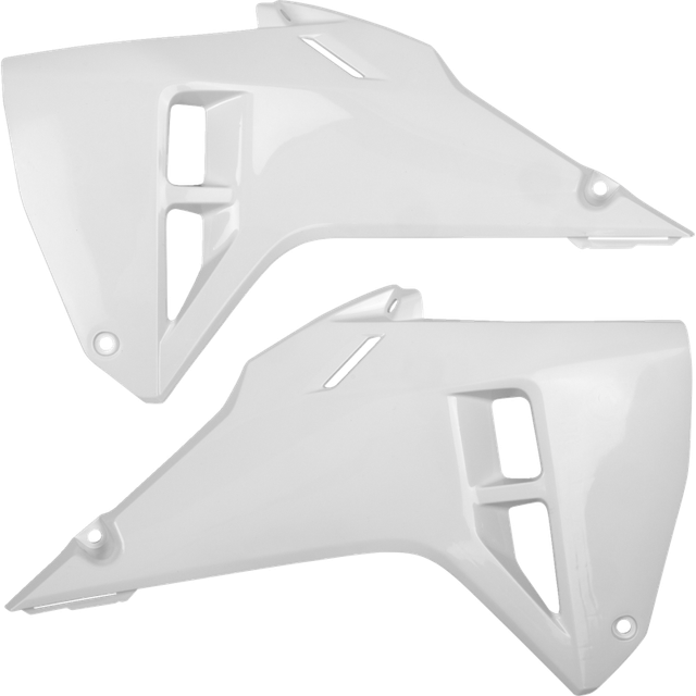 ACERBIS RADIATOR SHROUD- CRF250R/RX, CRF450R/RX:25 WHITE 2986000002