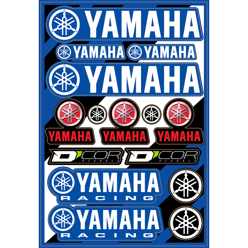 D'COR VISUALS DECAL SHEET YAM COR2 40-50-101