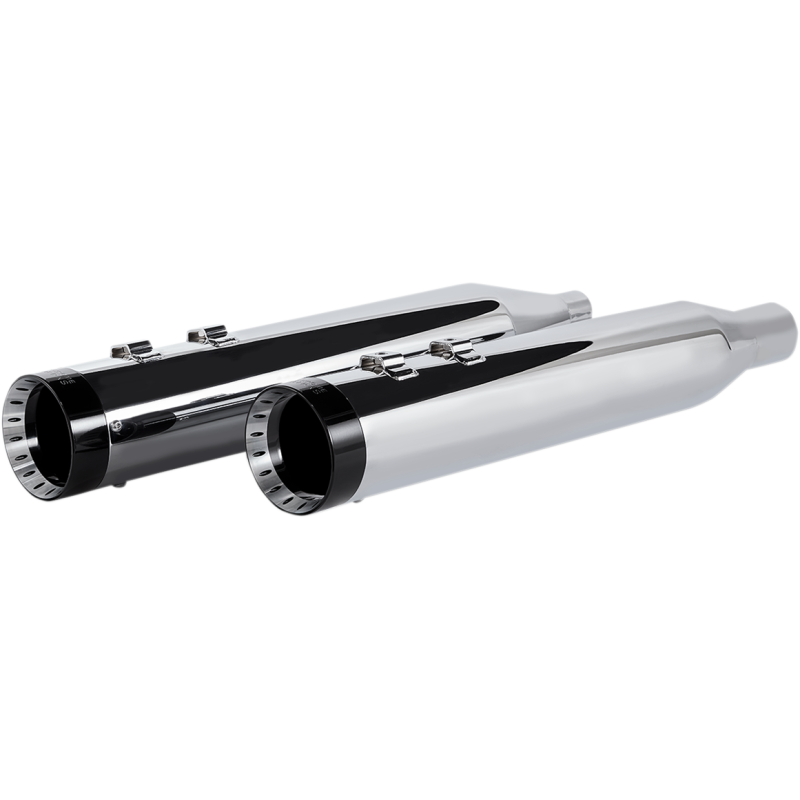 KHROME WERKS 4.5" MUFFLERS FOR TOURING - CHROME WITH TRACER 202770