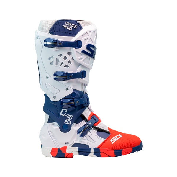 SIDI BOOT CROSSAIR X WH/NAVY/RD 46 SIDI MMCROSSAIRXNAVRED46
