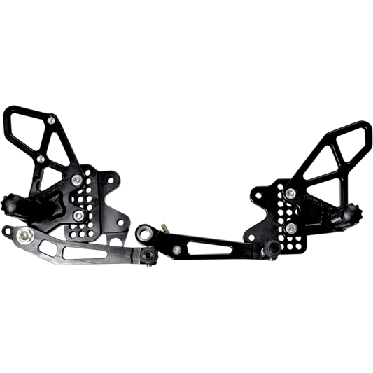 VORTEX 11-16 GSXR600/750 REAR SETS V.2 VORTEX RS582K