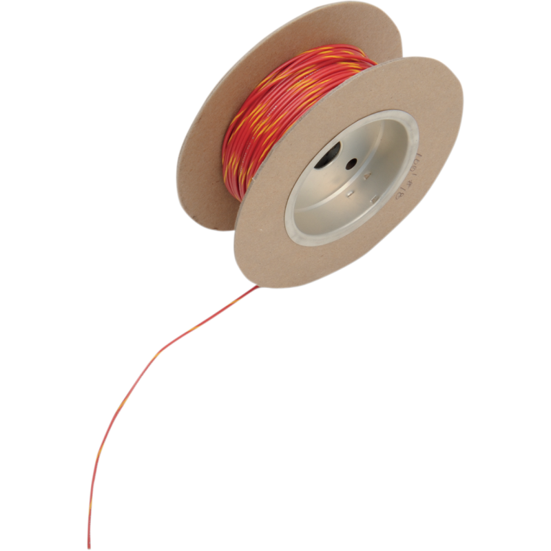 NAMZ WIRE 18G 100' RED W/YEL NWR-24-100