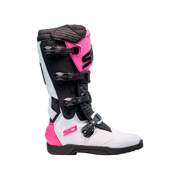 SIDI BOOT X POWER SC WH/BK/PI 43 SIDI MMXPOWERSCWHTBLKPK43