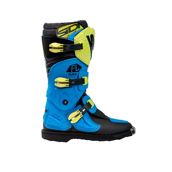 SIDI BOOT FLAME LBL/LIM/BK 36 SIDI MMFLAMELGTBLULM36