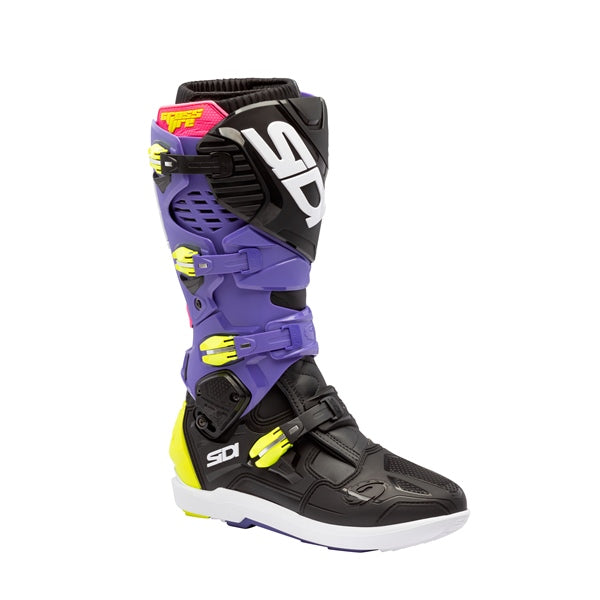 SIDI BOOT CROSSFIRE 3 SRS PU/BK/FLUO YE 41 MMFIRE3WSRSVIOBKYEL41