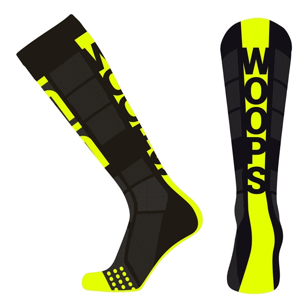 SIDI SOCKS WOOPS BK/YE 48/50 SIDI MPCWOOPSBLKYEL48/50