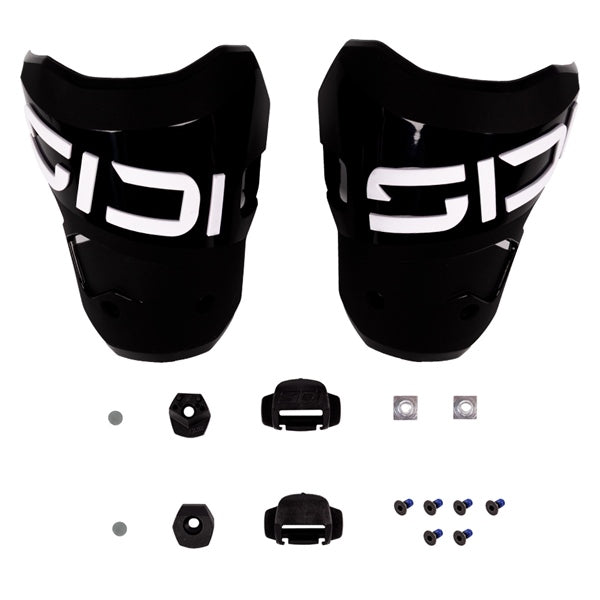 SIDI SHIN PLATE BK/WH SIDI MRSHINPLATEBLKWHT