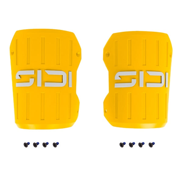 SIDI SHIN PLATE TAURUS OCHRE/WH SIDI MRSHINPLATE01OCHREWHT