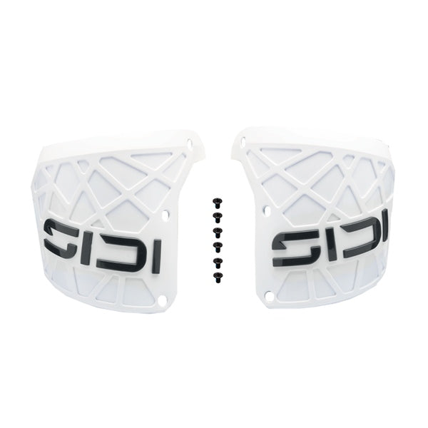 SIDI CROSSAIR X SHIN PLATE WH/BK SIDI MRCRSXFRONTWHTWHTBK