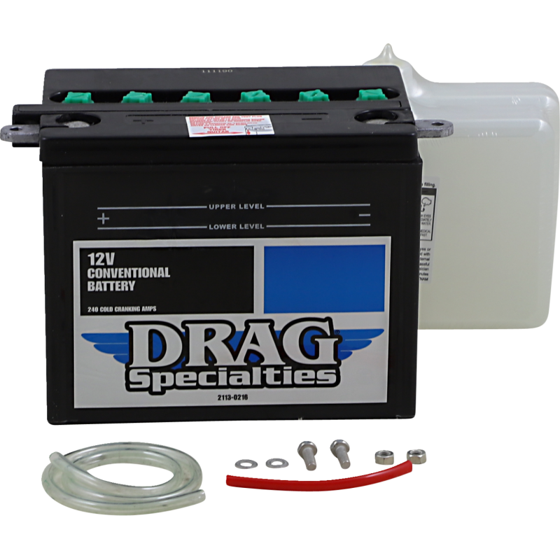 DRAG SPECIALTIES BATTERIES CHD4-12 DRAG W/ ACID PACK CHD4-12FP